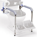buy Armrest With U-Shaped Mounting Base for Columbia Toilet Supports