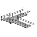 buy Aluminum Modular Ramp to Turn Platform to Ramp Kit