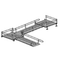 buy Aluminum Modular Turn Platform to Ramp to Turn Platform to Ramp Kit