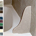 buy Onyx Splash Guard for Use with Shower Curtains