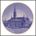 Copenhagen Town Hall, Royal Copenhagen Plaquette #15 MAIN