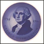 George Washington, Royal Copenhagen Plaquette #175 MAIN
