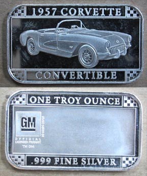 1957 Corvette Convertible' Art Bar. MAIN
