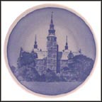 Rosenberg Castle, Royal Copenhagen Plaquette #1 MAIN