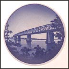 Little Belt Bridge, Royal Copenhagen Plaquette #20 MAIN