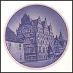 Jens Bang's Stone House, Royal Copenhagen Plaquette #24 MAIN