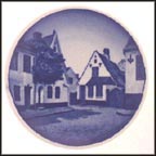 Vaegter Plaza, Aabenraa, Royal Copenhagen Plaquette #28 MAIN