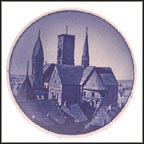 Ribe Cathedral, Royal Copenhagen Plaquette #29 MAIN