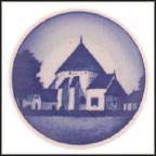 Osterlars Church, Royal Copenhagen Plaquette #7 MAIN