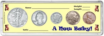 1936 A New Baby! Coin Gift Set THUMBNAIL