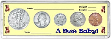 1939 A New Baby! Coin Gift Set THUMBNAIL