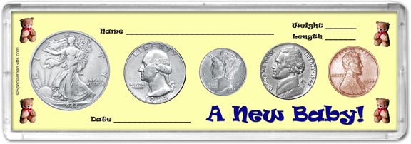 1944 A New Baby! Coin Gift Set MAIN