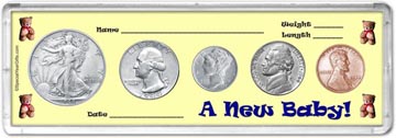 1944 A New Baby! Coin Gift Set THUMBNAIL