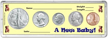 1946 A New Baby! Coin Gift Set THUMBNAIL