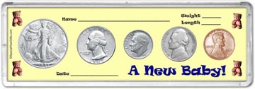 1947 A New Baby! Coin Gift Set THUMBNAIL