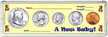 1959 A New Baby! Coin Gift Set THUMBNAIL