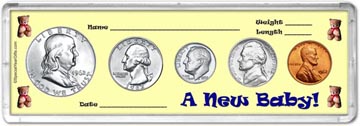 1962 A New Baby! Coin Gift Set THUMBNAIL