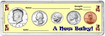 1978 A New Baby! Coin Gift Set THUMBNAIL