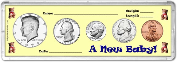 1979 A New Baby! Coin Gift Set MAIN