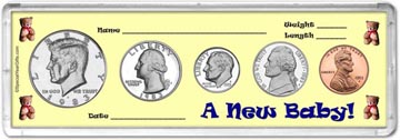 1983 A New Baby! Coin Gift Set THUMBNAIL