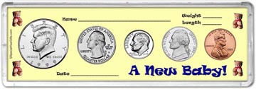 1999 A New Baby! Coin Gift Set THUMBNAIL