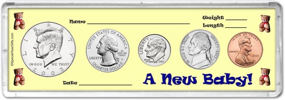 2003 A New Baby! Coin Gift Set MAIN