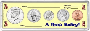 2003 A New Baby! Coin Gift Set THUMBNAIL