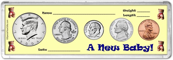 2004 A New Baby! Coin Gift Set LARGE