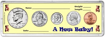 2004 A New Baby! Coin Gift Set THUMBNAIL