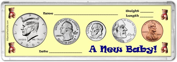 2005 A New Baby! Coin Gift Set MAIN
