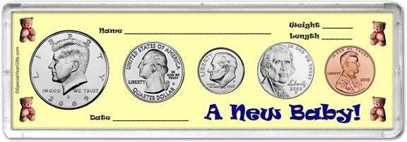 2009 A New Baby! Coin Gift Set MAIN