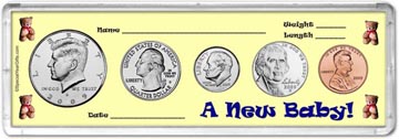 2009 A New Baby! Coin Gift Set THUMBNAIL