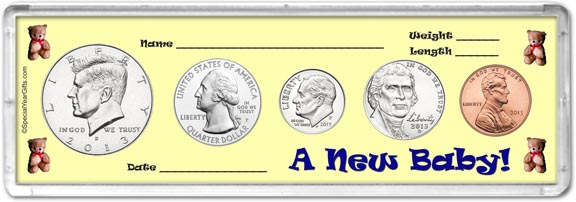 2013 A New Baby! Coin Gift Set MAIN