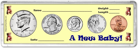 2018 A New Baby! Coin Gift Set LARGE