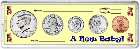 2020 A New Baby! Coin Gift Set LARGE