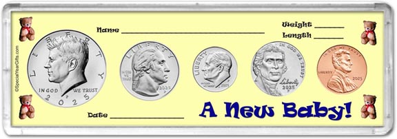 2025 A New Baby! Coin Gift Set LARGE