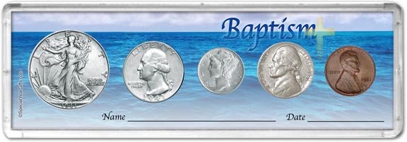 1941 Baptism Coin Gift Set MAIN
