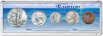 1941 Baptism Coin Gift Set THUMBNAIL
