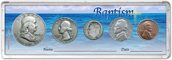 1948 Baptism Coin Gift Set MAIN