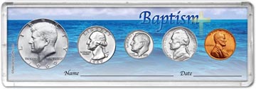 1969 Baptism Coin Gift Set THUMBNAIL