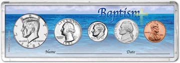 1981 Baptism Coin Gift Set THUMBNAIL