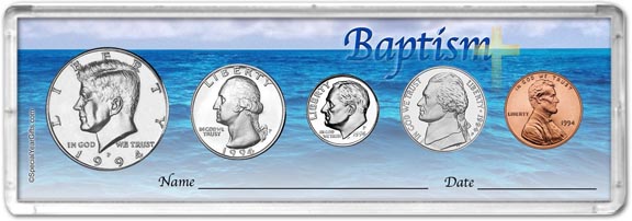 1994 Baptism Coin Gift Set MAIN