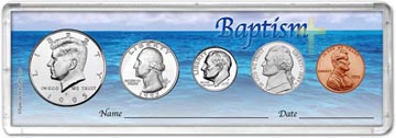 1995 Baptism Coin Gift Set THUMBNAIL