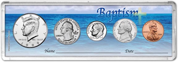 1999 Baptism Coin Gift Set MAIN