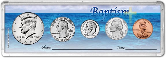 2004 Baptism Coin Gift Set LARGE