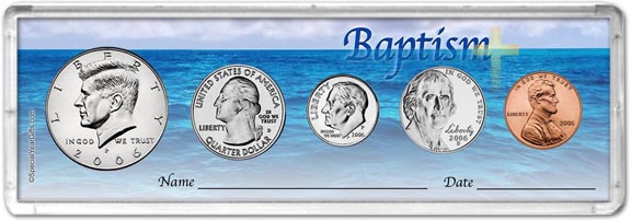 2006 Baptism Coin Gift Set MAIN