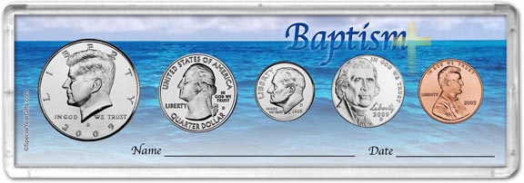 2009 Baptism Coin Gift Set MAIN