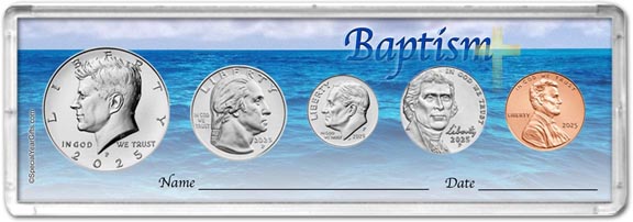 2025 Baptism Coin Gift Set LARGE
