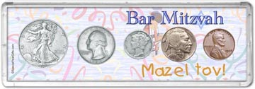 1936 Bar Mitzvah Coin Gift Set THUMBNAIL