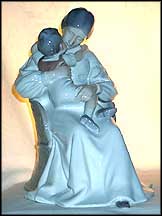 Mother And Child, Bing & Grondahl Figurine #1552 MAIN